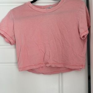 Pink Cropped T-shirt Cotton On